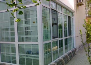 斷橋鋁門窗型材安裝案例4